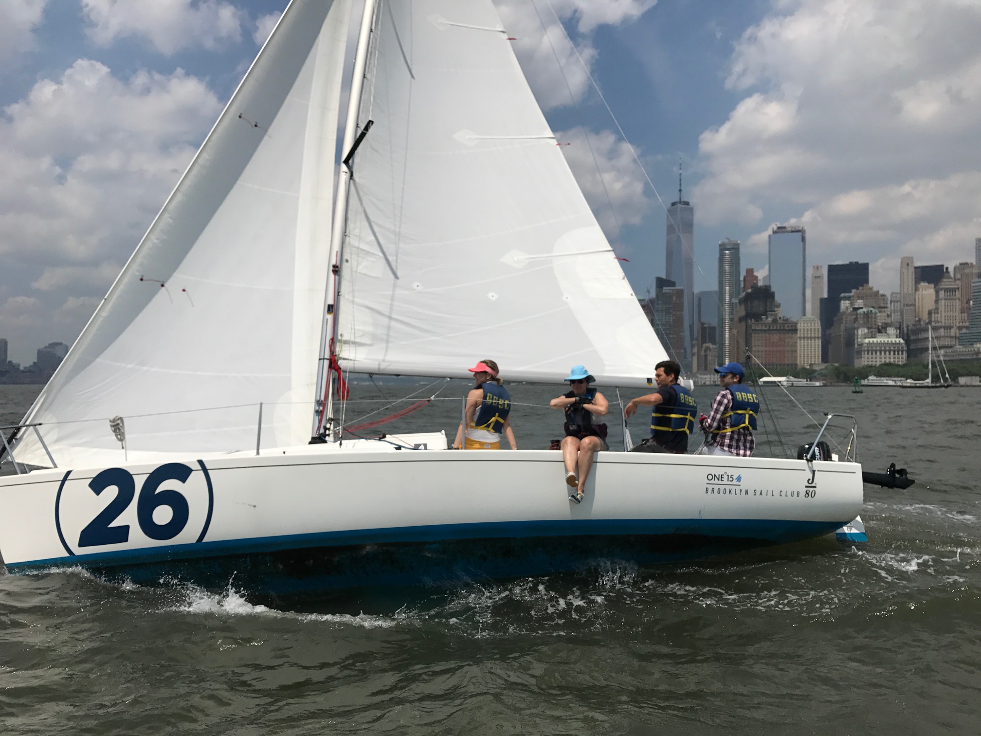 Fleet Captain Sails One Brooklyn Sail Club